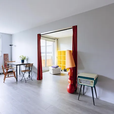 Daire Exuberant 1bd Near Canal Saint-martin!